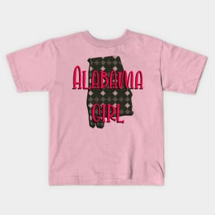 Alabama Girl Kids T-Shirt